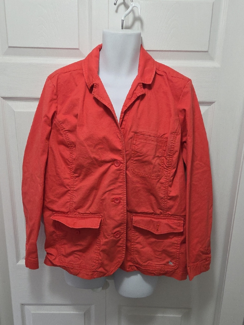 Eddie Bauer Coral-Red Casual Women's Blazer Size 20W